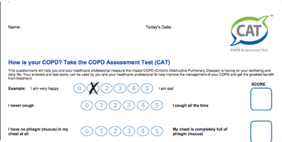 CAT for COPD